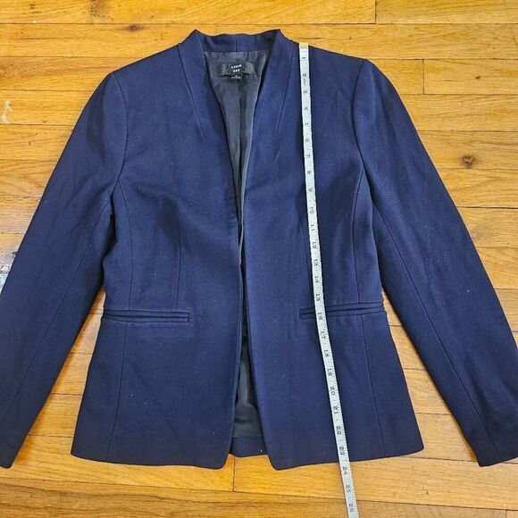J. Crew 365 Going Out Blazer In Stretch Twill Navy Women’s Size 6 Workwear Casua - Picture 3 of 8